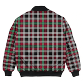 Clan Borthwick Ancient Tartan Bomber Jacket GA23 Clan Borthwick (Borthwick Tartan) Tartan Bomber Jacket